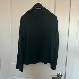 Banana Republic Dark Green Crewneck Sweater